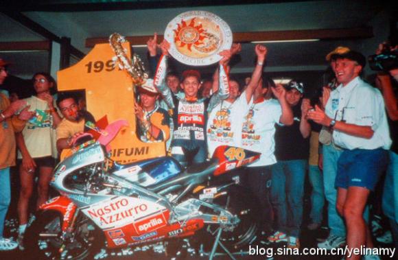 1997年意大利IP机油助力罗西取得世界冠军